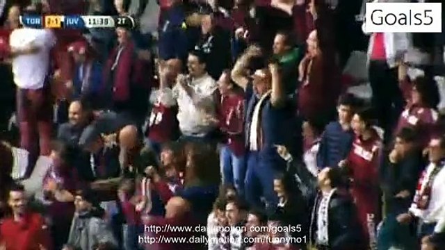 Fabio Quagliarella Goal Torino 2 - 1 Juventus Serie A 26-4-2015