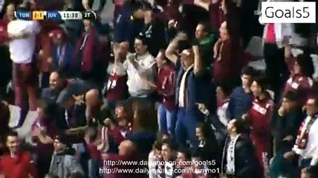 Fabio Quagliarella Goal Torino 2 - 1 Juventus Serie A 26-4-2015