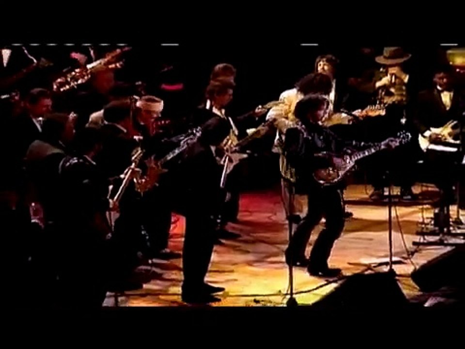 Jimi Hendrix Experience performs at  Rock and Roll Hall of Fame inductions 1992