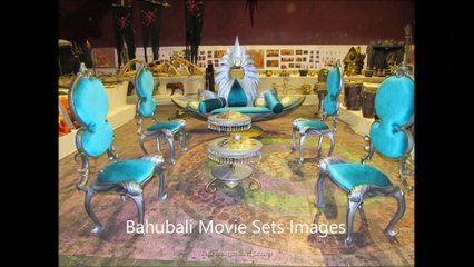 bahubali movie working stills