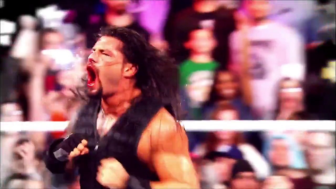 [HD] WWE Wrestlemania 31 Brock Lesnar vs Roman reings Highlights HD