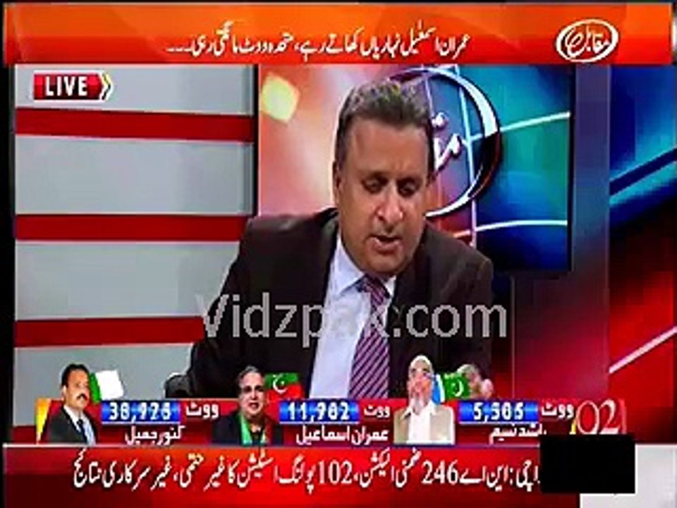 PTI has achieved its objective by giving message that only PTI can give tough fight to MQM in Karachi - Rauf Klasra