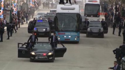 Davutoğlu Bayburt Mitinginde Konuştu