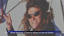 Ultime hommage à Florence Arthaud en baie de Cannes