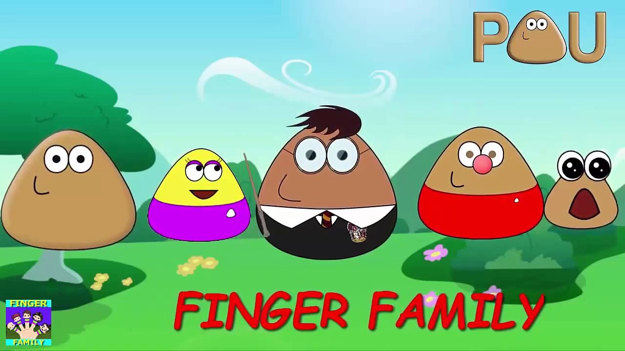 POU Finger Family Song | Dady Finger Nursery Rhymes | Finger Family Song For Children