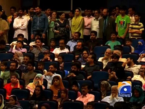 Rashid urges Imran to apologise for ‘container lies’-Geo Reports-26 Apr 20