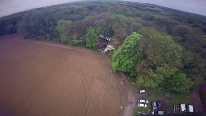 Paintball-Vibration Paris Vue aérienne du terrain