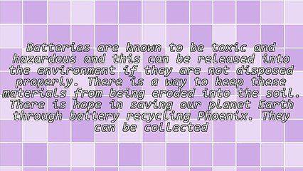 Find Hope In Battery Recycling