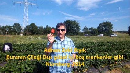 Müftü Adnan Zeki'nin Türk Çileği ile Alman Çileğini Değerlendirmesi