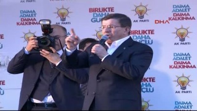 Erzincan - Davutoğlu Erzincan Mitinginden Konuştu 2