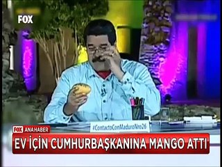 Venezuella cumhurbaşkanına mango fırlatan kadın böyle ev sahibi oldu
