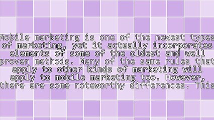 What You Should Know About Mobile Marketing