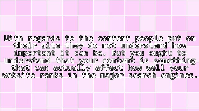 The Content Of Your Website Is Important In Network Marketing Business For Many Reasons