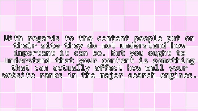 The Content Of Your Website Is Important In Network Marketing Business For Many Reasons