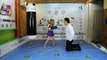Technique - 8-Year - Old Girl Shows Off Her Impressive Boxing Combination With Her Father!