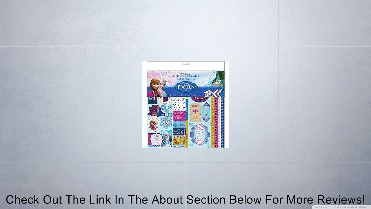 Disney Frozen Page Kit 12"X12"- Review