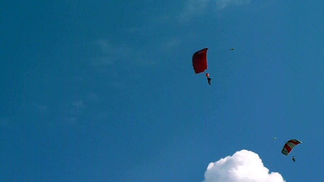 Saut tandem en parachute de Marina