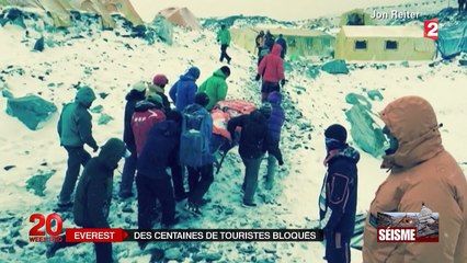 Séisme au Népal : combien de personnes piégées sur le mont Everest ?