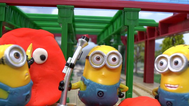 Minions Funny Play Doh Thomas and Friends Guessing Game Thomas Y Sus Amigos Tomaz Tomas Toys