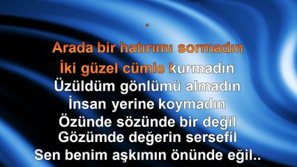 Ebru Gündeş - Hayrandım - 2011 TÜRKÇE KARAOKE