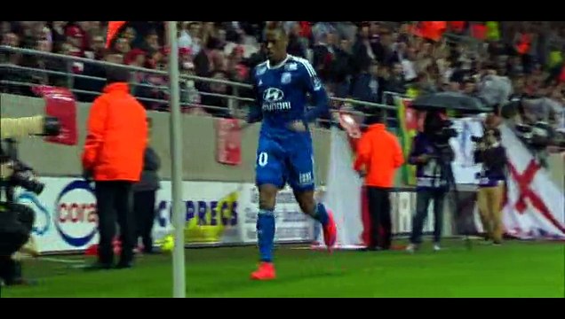 Goal Njie - Reims 1-3 Lyon - 26-04-2015