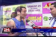 Colombiano Hermann Melo realizará festival de Zumba Fitness en Lima