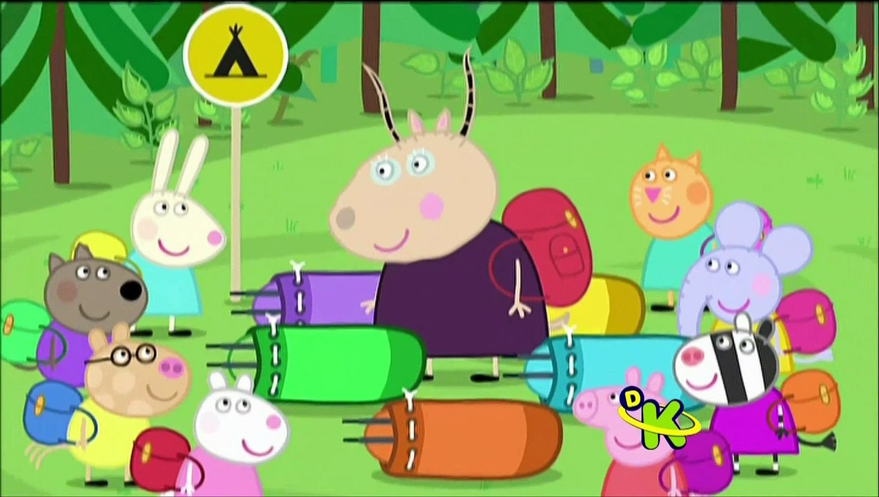 Peppa Pig - Dublado - Português - Acampamento Escolar [HD]