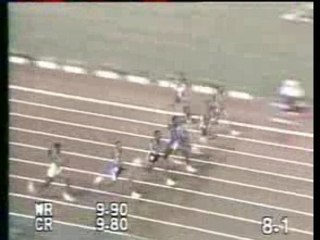 Carl Lewis Tokyo91 100m