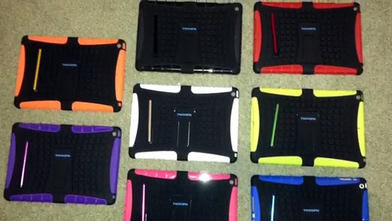 TKOOFN Hybrid Colors Combo Cases 2 in 1 Dual Defender Snap-on Back Case & Kickstand