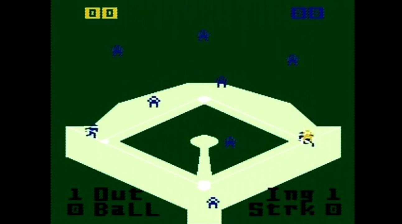 LET'S PLAY BASEBALL ON INTELLIVISION