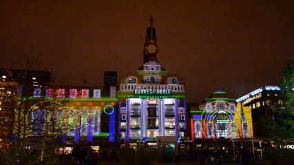 Christmas Laser Light Show in Baltimore Maryland
