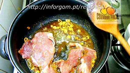 Bifanas ao Molho de Cerveja Radler