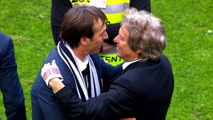 Jesus e Lopetegui, abbracci e...insulti!