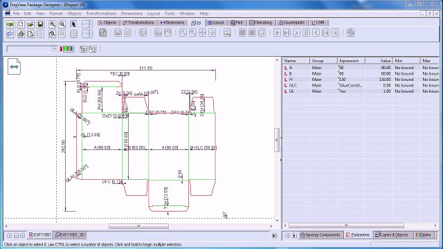 EngView | Drafting with Parametric Components