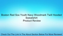 Boston Red Sox Youth Navy Woodmark Twill Hooded Sweatshirt Review