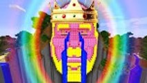LUCKY PINK BLOCKS KING TEMPLE OF NOTCH LAND MOD CHALLENGE - MINECRAFT MODDED MINI-GAME!