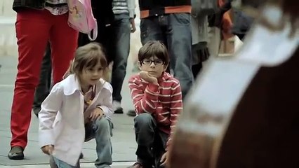 A Little Girl Gives Coins To A Street Musician And Gets The Best Surprise In Return