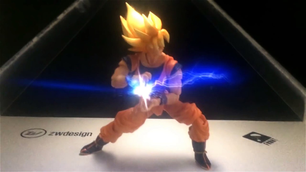 Dragon Ball Z - ドラゴンボールZ Super Saiyan Goku Kamehameha Hologram