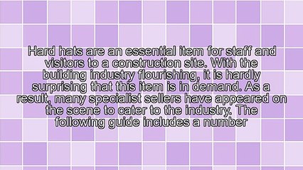 Pointers To Help With Shopping For Hard Hats