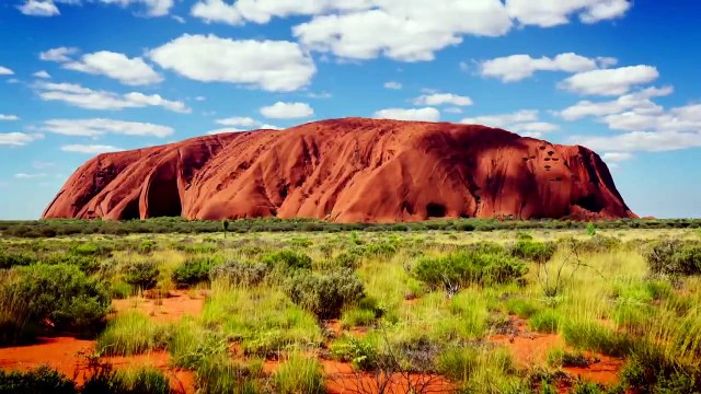 Uluru (Ayers Rock) from Sunrise to Sunset