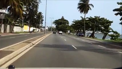 Libreville : Boulevard du bord de mer ...Inoubliable !
