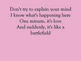 Jordin Sparks - Battlefield (lyrics)