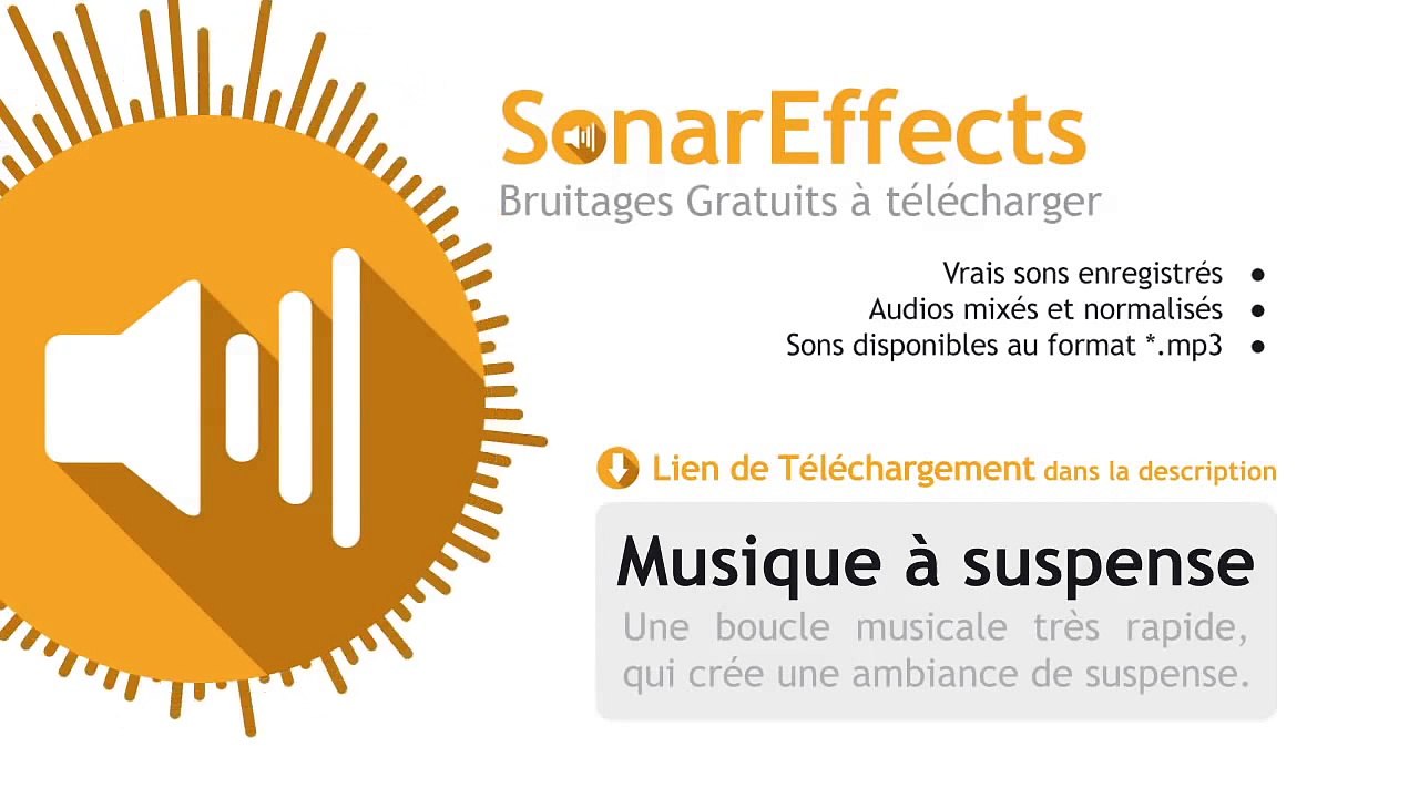 MUSIQUE A SUSPENSE - Bruitage Gratuit