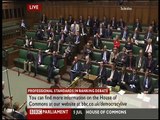 House of Commons - all hell breaks - Nigel Evans roars!