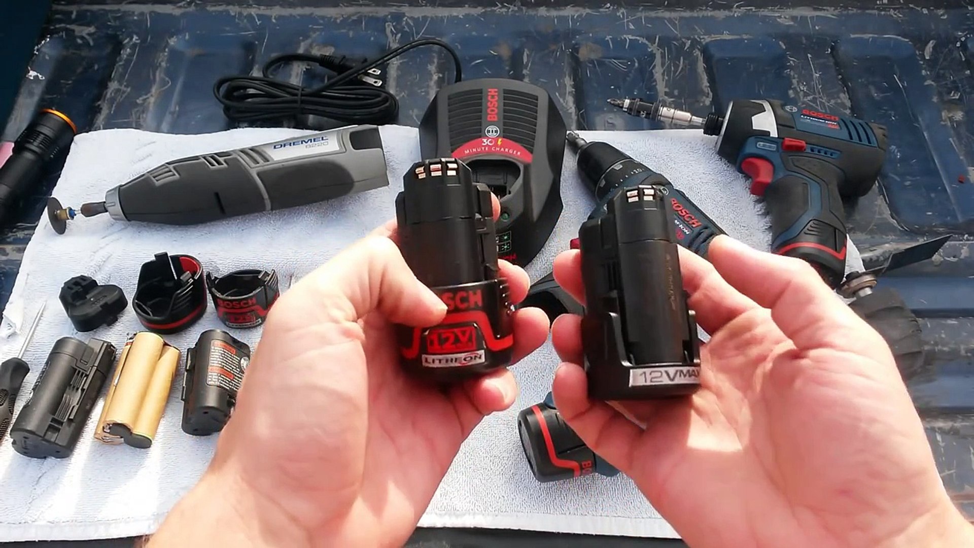 Bosch outlet interchangeable batteries