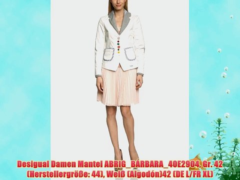 Desigual Damen Mantel ABRIGBARBARA40E2904 Gr 42