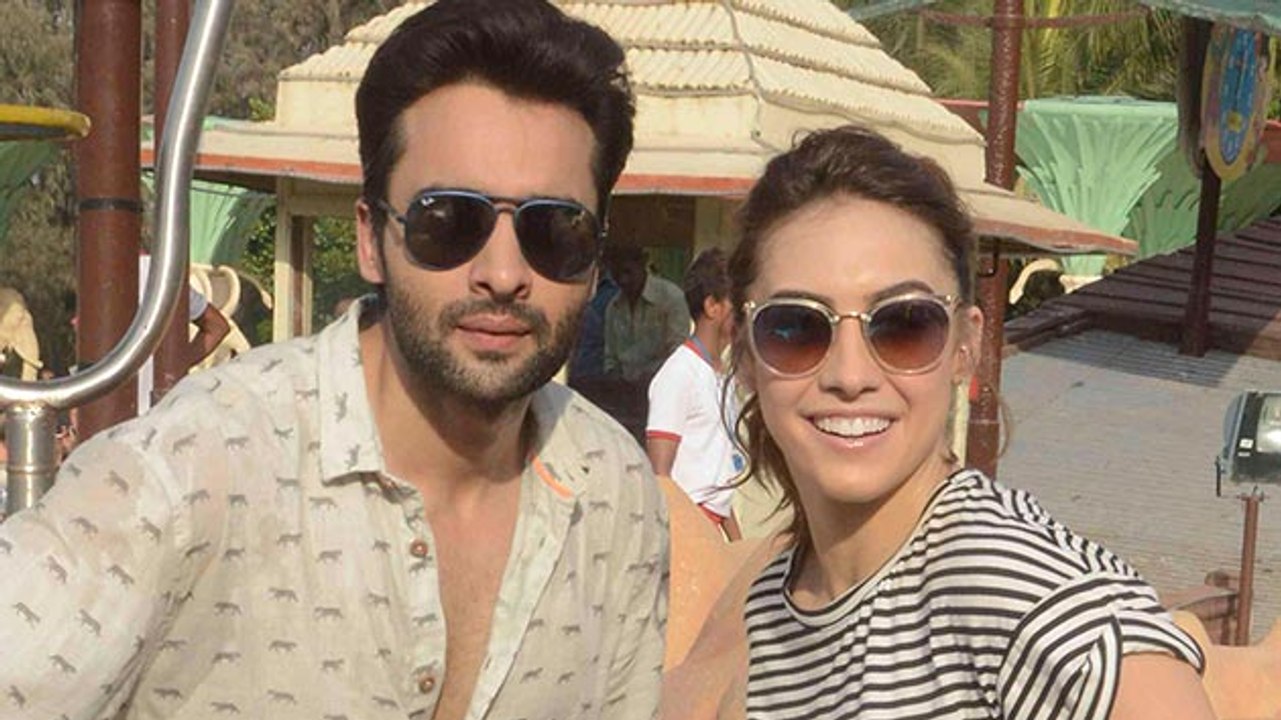 Jackky Bhagnani & Sara Lauren Gottleib Promote 'Welcome To Karachi'