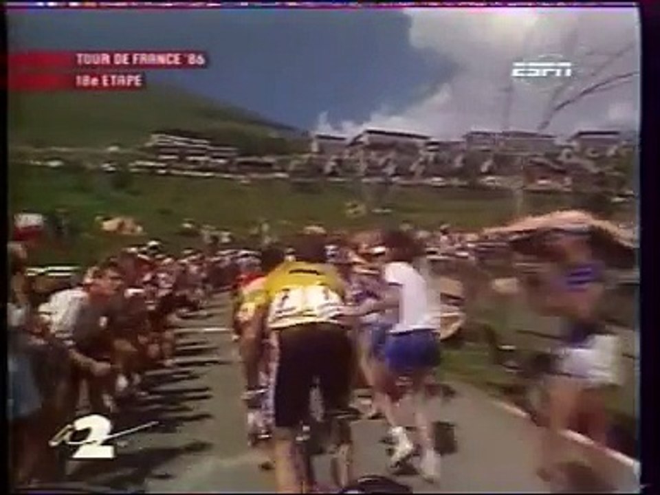 Tour de France 1986 : Hinault et LeMond à l'Alpe d'Huez