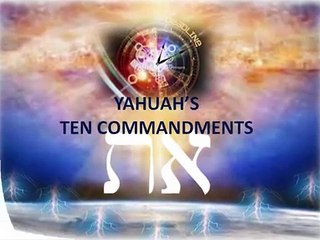The Ten Words of YAHUAH