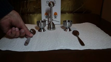 Eparé Egg Cracker, Topper Set, Topper Spoons and Cups Review